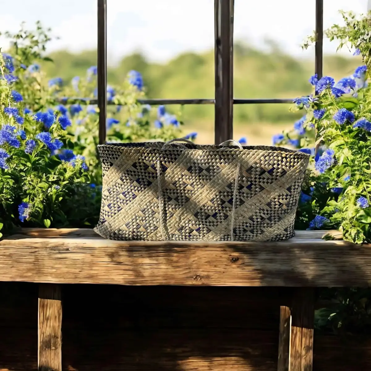 "Sunlit blooms and greenery by the charming cottage garden. ðŸŒ¸â˜€ï¸ #GardenBl