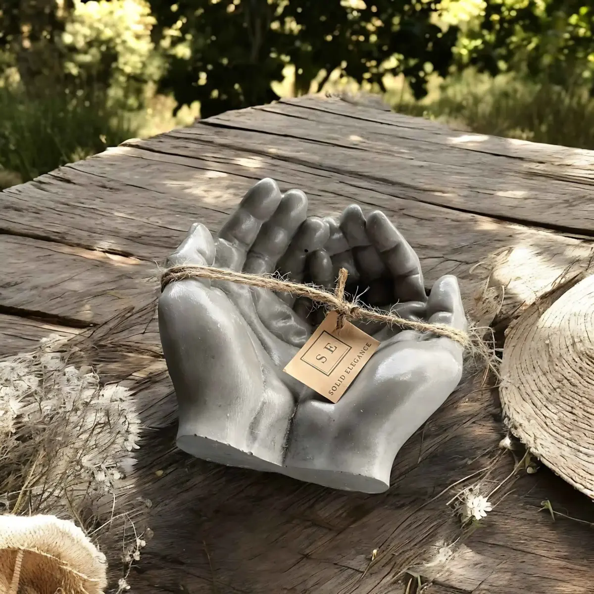 "Nature's Elegance: A Tenfold Gesture of Trunks and Leaves"