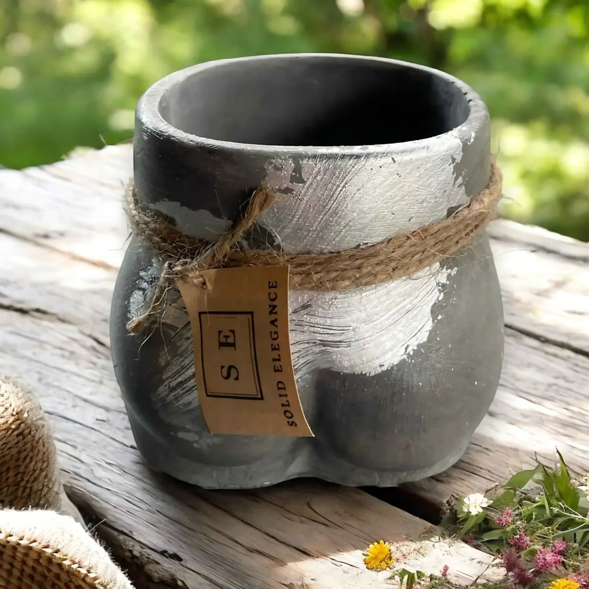 "Solid Elegance: Longbush Cottage Emporium Tableware ðŸŒ¿ðŸªµ#Design